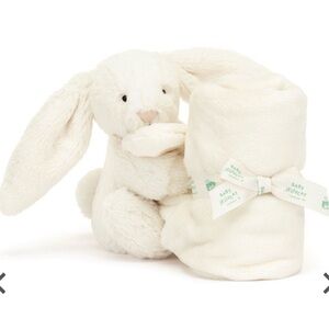 Jellycat cream Bashful Lamb Soother, opened but never used